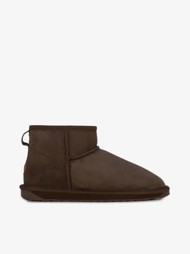 Emu Μποτάκια Γυναικείο δέρμα Καφέ EMU/10937 CHOCOLATE 3