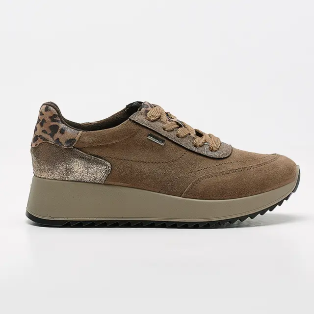 Imac Sneakers Γυναικείο δέρμα Nubuck/HT Καφέ IMA/457398 BROWN - 36