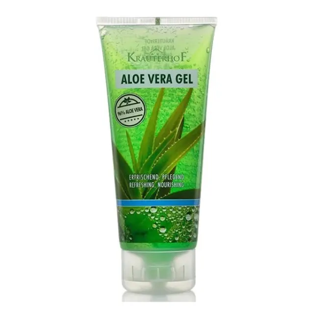 Krauterhof 96% Ενυδατικό Gel Ανάπλασης Σώματος με Aloe Vera για Ξηρές Επιδερμίδες 200ml