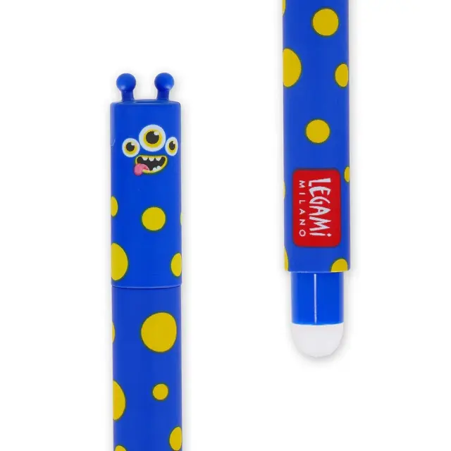 Legami Erasable Στυλό Gel με Μπλε Μελάνι Monster / EPBLU56 (Legami) 2