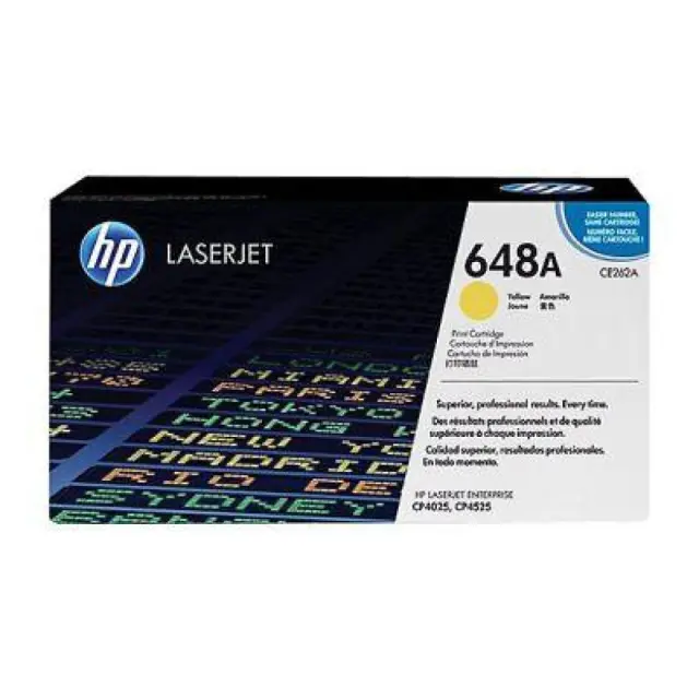 HP 648A Γνήσιο Toner Laser Εκτυπωτή Κίτρινο 11000 Σελίδων (CE262A)