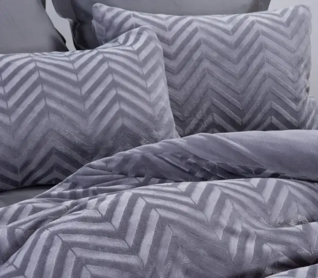 ΣΕΤ ΠΑΠΛΩΜΑΤΟΘΗΚΗ ΜΟΝΗ CARMEN 160X220 NEF-NEF HOMEWARE GREY 3