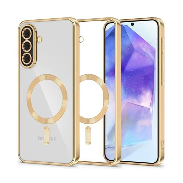 Tech-Protect Θήκη Κινητού Galaxy A57 5G Magflex Magsafe Shiny Gold