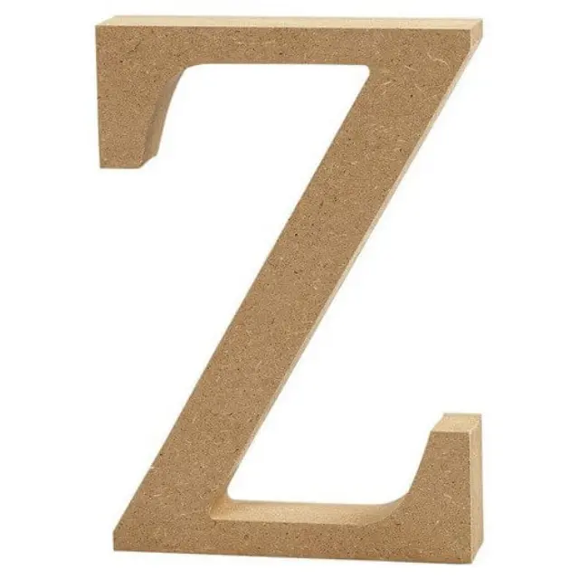 Γράμμα βάσης Mdf 13cm, πάχος 2cm - Z