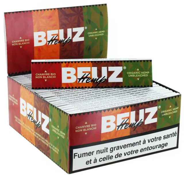 Beuz Χαρτάκια King Size Slim Organic 32φ. 2