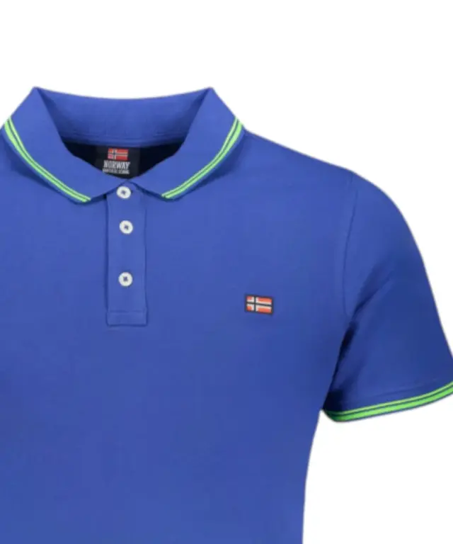 Norway Nautical School - Ανδρικό T-shirt Κοντομάνικο Polo 838862-BLUETT Μπλε 3