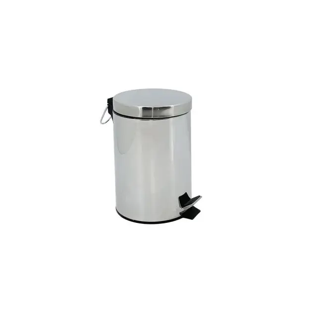 Πεντάλ 20lt Inox Ασημί Μέταλλο 29.5x29.5x45.5cm