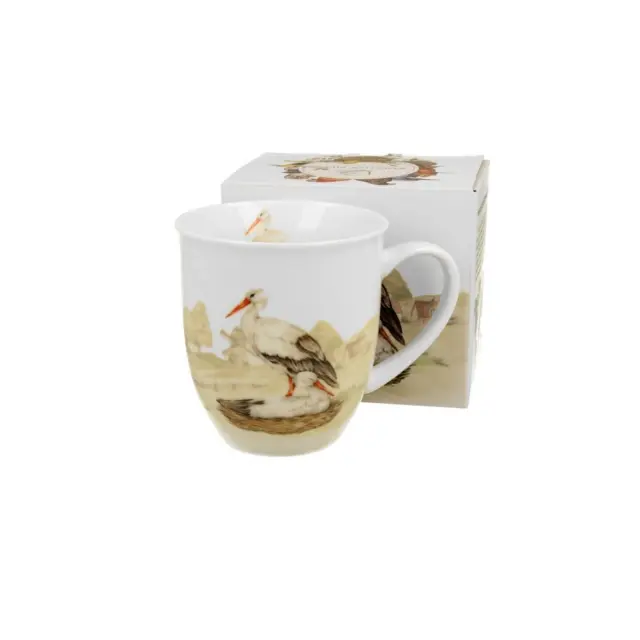 Duo gift World of Birds Πορσελάνινη Κούπα 400ml: Storks