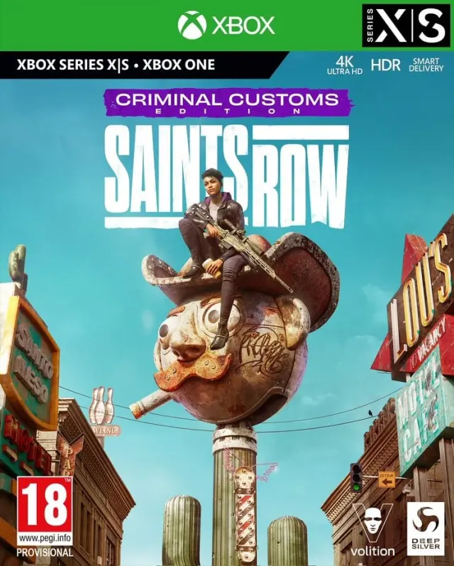 Xbox Series X Saints Row Criminal Customs Edition