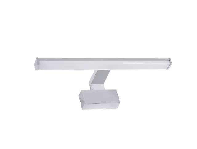 LED ΦΩΤΙΣΤΙΚΟ ΛΟΥΤΡΟΥ ΑΛΟΥΜΙΝΙΟ&PC 80cm 12W IP44CCT ΣΑΤΙΝΕ