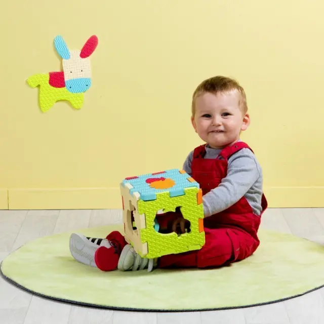 Ludi: Παζλ EVA 3D Κύβοι 'Ζωάκια' 3