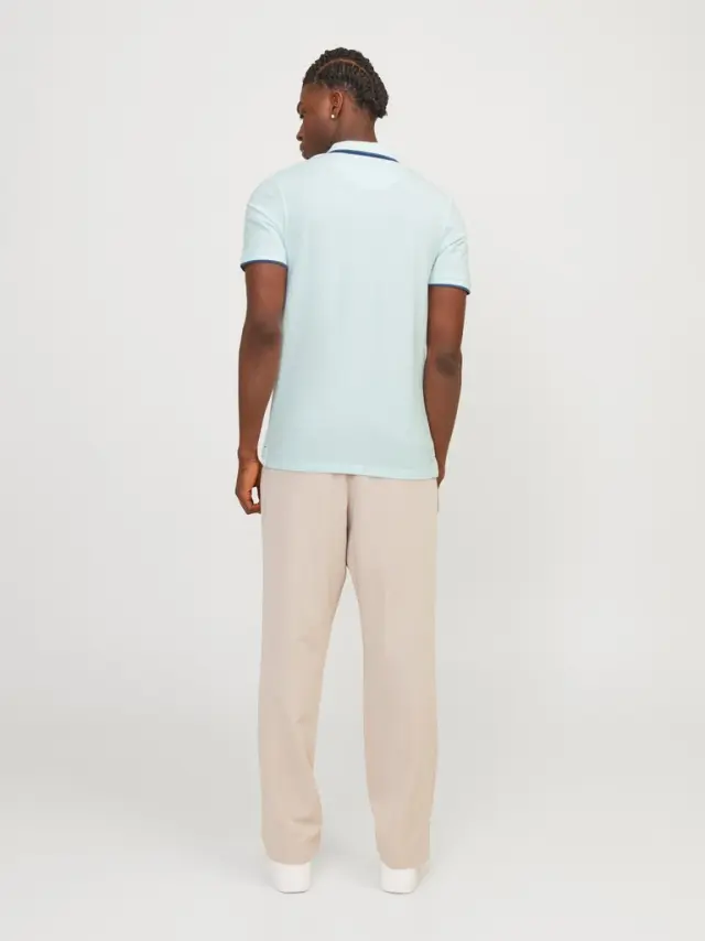 JJEPAULOS POLO SS NOOS Soothing Sea 2