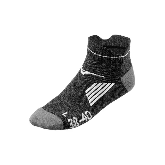 Mizuno Unisex Active Training Mid 2 Pair Socks Μαύρο - Κίτρινο J2GX1055Z43 (Mizuno) - Medium 2