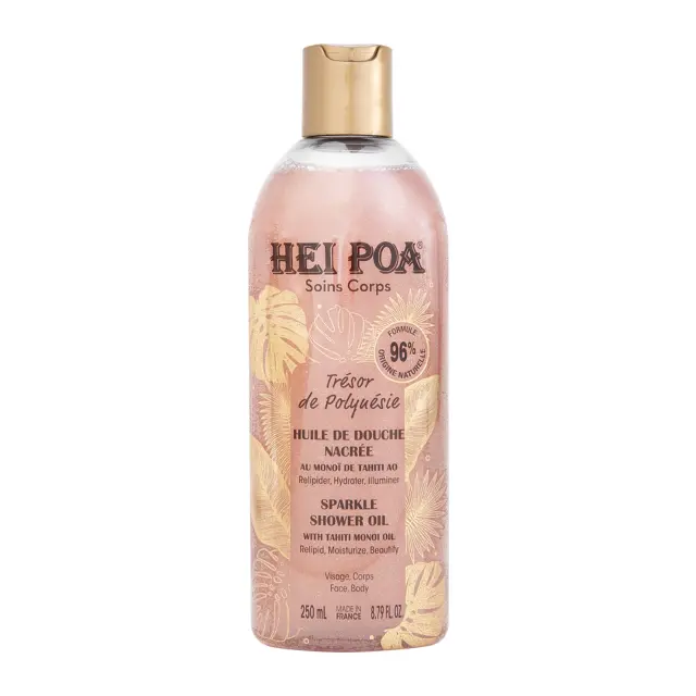 Hei Poa Tresor de Polynesie Sparkle Shower Oil, 250ml