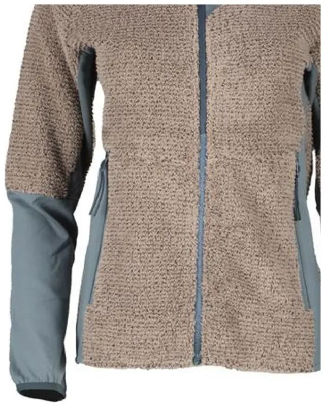 Jacket Waffle Highloft 302442L Taupe Γυναικεία Ζακέτα Fleece GTS - 302442L-64 - 40 3