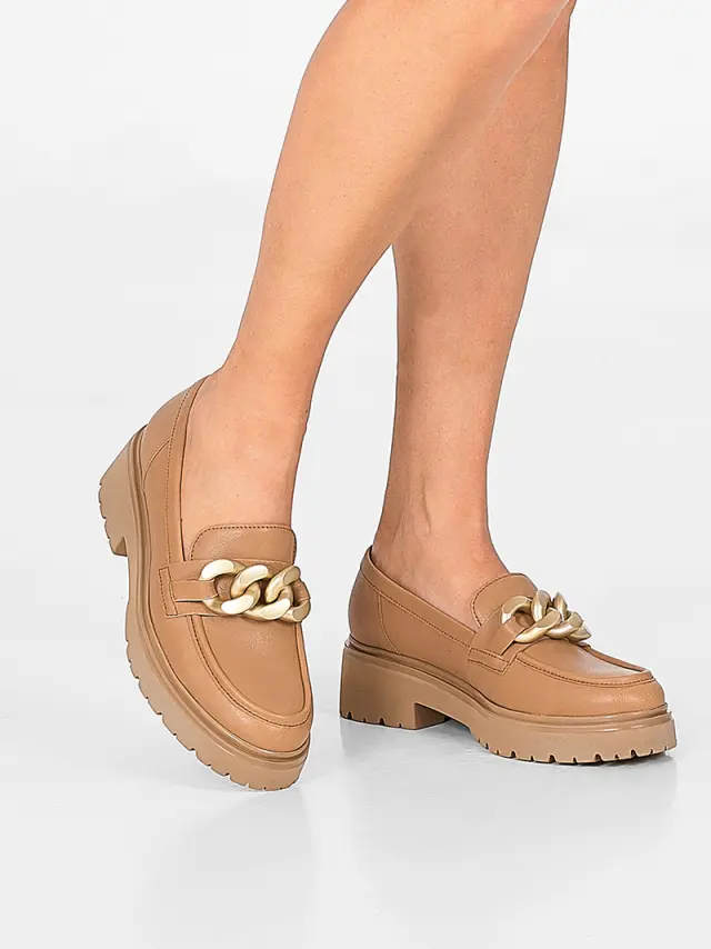 Gabor Μοκασίνια-Loafers Γυναικείο δέρμα Καφέ GAB/95230 24-CHINO 2
