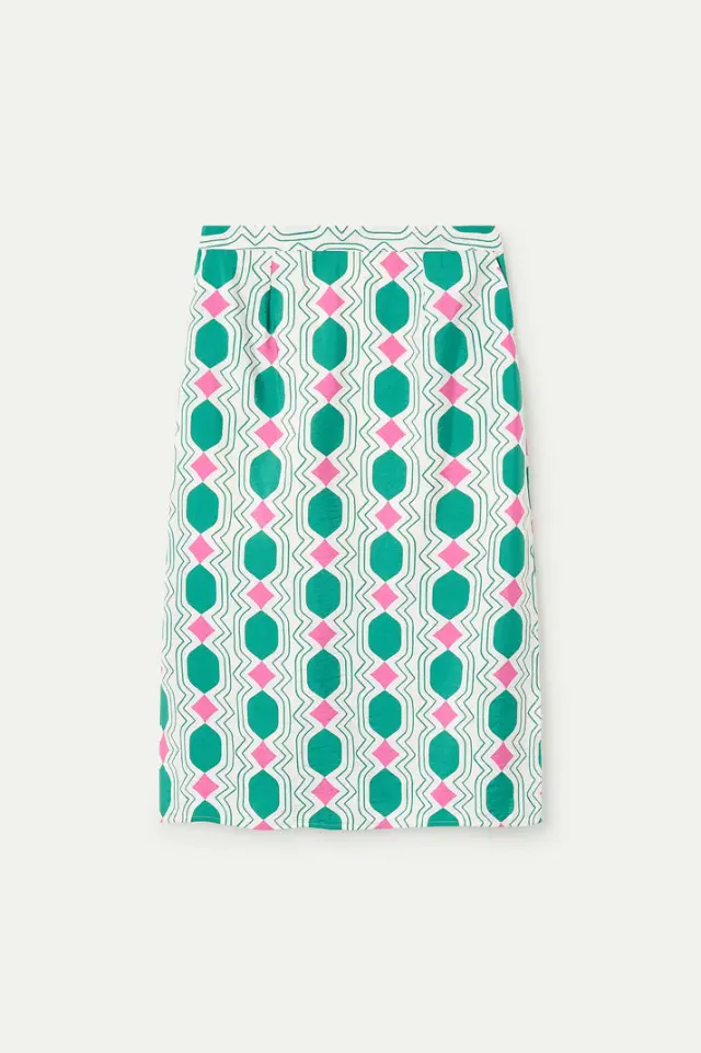 COMPANIA FANTASTICA MIDI SKIRT (61C/12007 MULTICOLOUR) - L 2