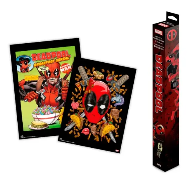 Σετ με 2 Αφίσες 38Χ52 εκ Set Posters Marvel Deadpool SETMP012