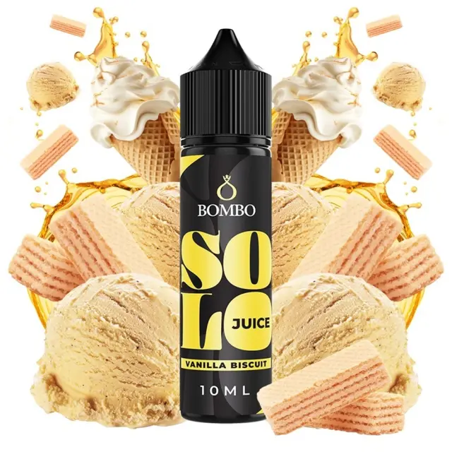 Solo Juice Vanilla Biscuit 10ml (60ml) - Bombo Flavorshots