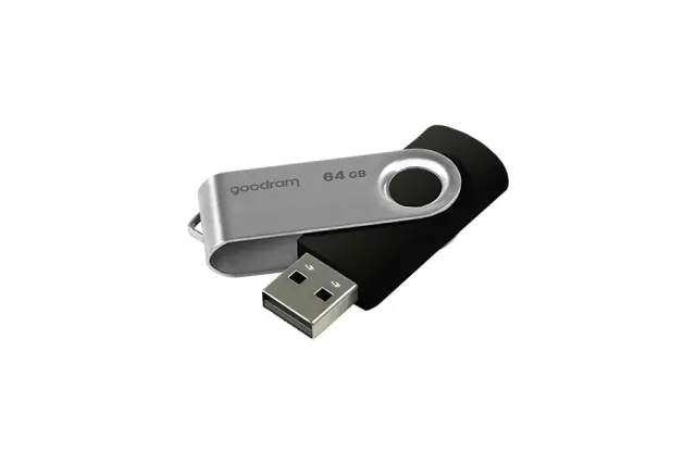 Goodram UTS2 USB flash drive 64 GB USB Type-A 2.0 Black - Silver