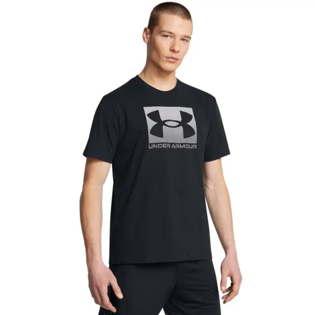 Under Armour Men's Curry Let Him Cook T-Shirt Μαύρο - Γκρι 1386793-001 (Under Armour)