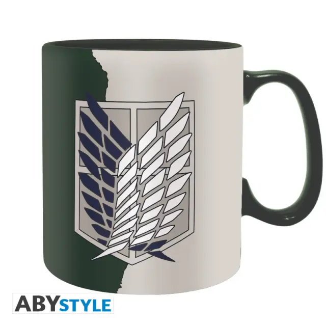 Κούπα κεραμική ATTACK ON TITAN - Mug - 460 ml - Emblem S4 ABYMUGA450 2