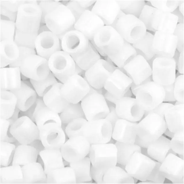 Χάντρα Miyuki Delica 8/0 - DBL0200 - Opaque Chalk White ~7gr