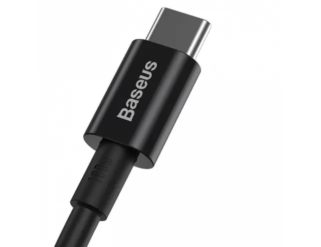 Καλώδιο BASEUS cable Type C to Type C PD100W Power CATYS-B01 1 meter black 3