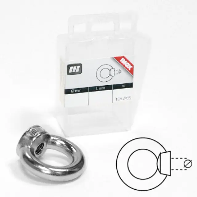 Μάπα Inox Θηλυκή 6mm
