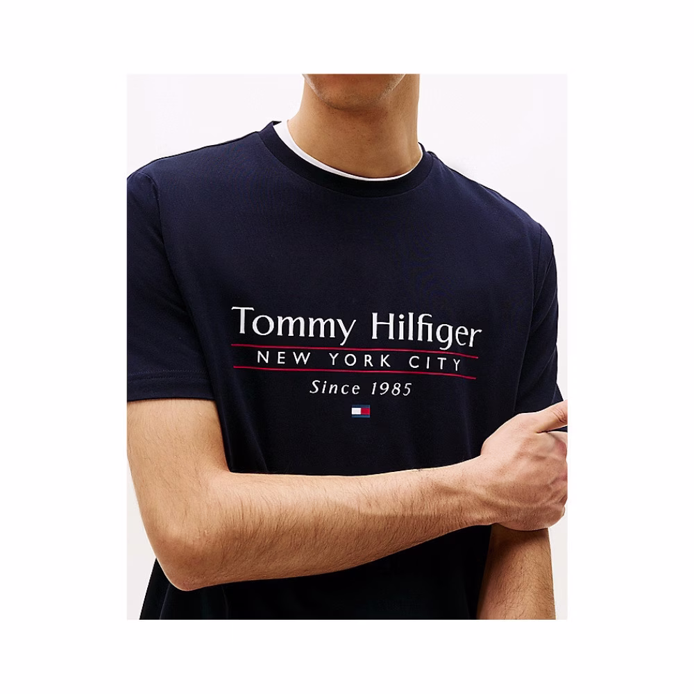 Tommy Hilfiger Μπλε Σκούρο T-shirt Μπλε Σκούρο - S 2