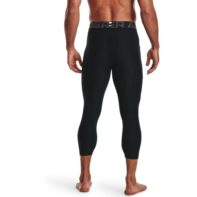 Under Armour Men's HeatGear Armour 3/4 Legging Μαύρο 1361588-001 (Under Armour) - Small 2