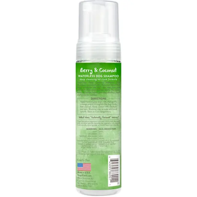 Tropiclean Waterless Deep Cleaning Σαμπουάν Σκύλου 220ml Μονόχρωμο 2