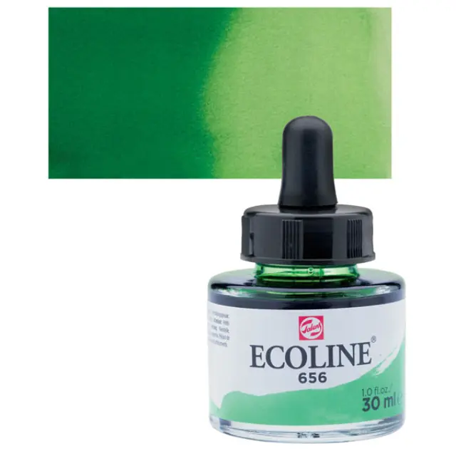 Μελάνι Talens Ecoline - 656 Forest Green - 30ml