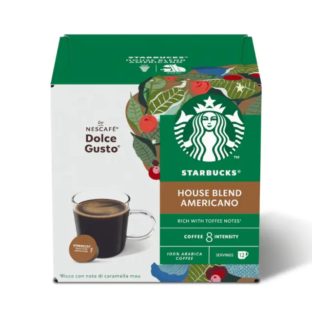 Starbucks House Blend Americano 12 τμχ | Dolce Gusto