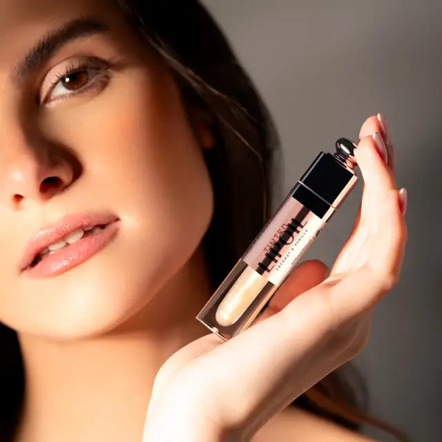 Anemone Tinted Lip Oil | Coconut + Vanilla 4 ml