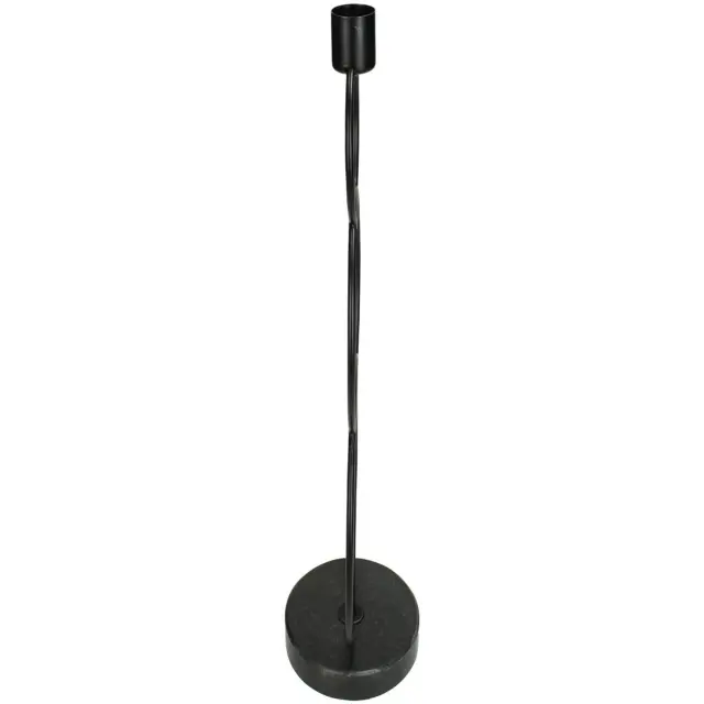 Κηροπήγιο Μαύρο Μέταλλο 13x8.5x29.5cm 2