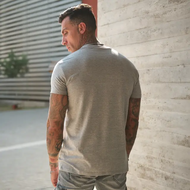 T-shirt Noshame® Γκρί - 132541 - XXL 2