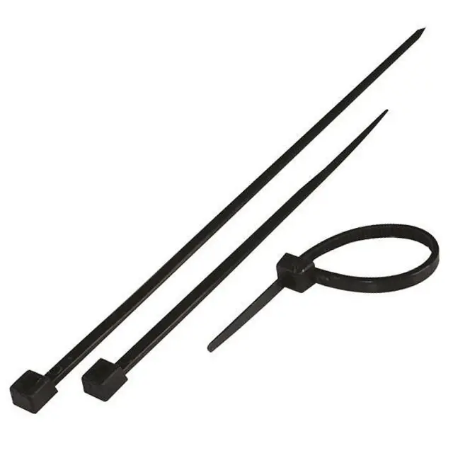 Δεματικά Μαύρo 250x3.6mm EUROLAMP 147-54108