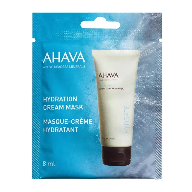 AHAVA Time To Hydrate Hydration Cream Mask, Μάσκα Άμεσης Ενυδάτωσης, 8ml