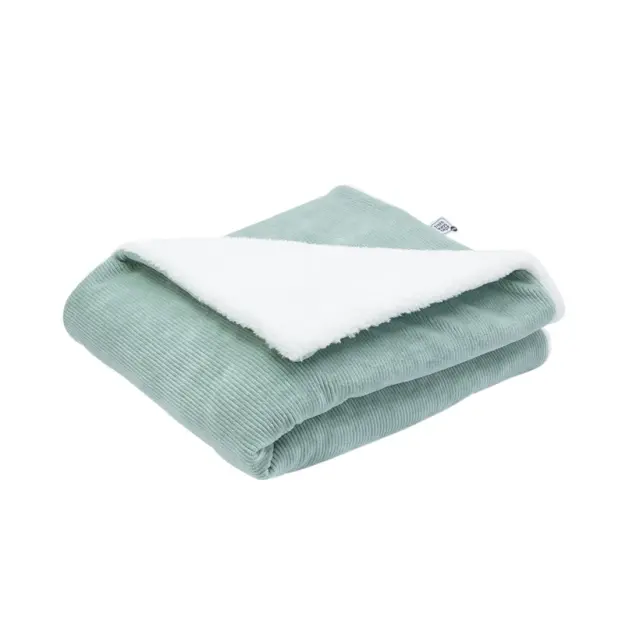 Κουβέρτα 75x100cm Sherpa Μέντα Τrois Kilos Sept