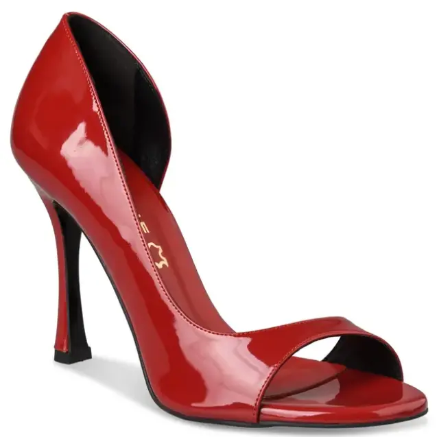 Envie γυναικείες γόβες peep toe λουστρίνι E02-24721-1 2