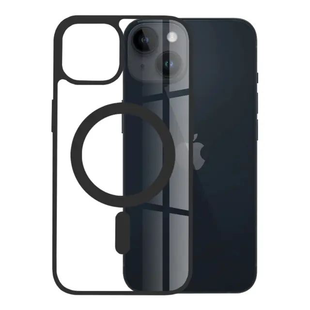 Techsuit Back Cover Μαύρο iPhone 14