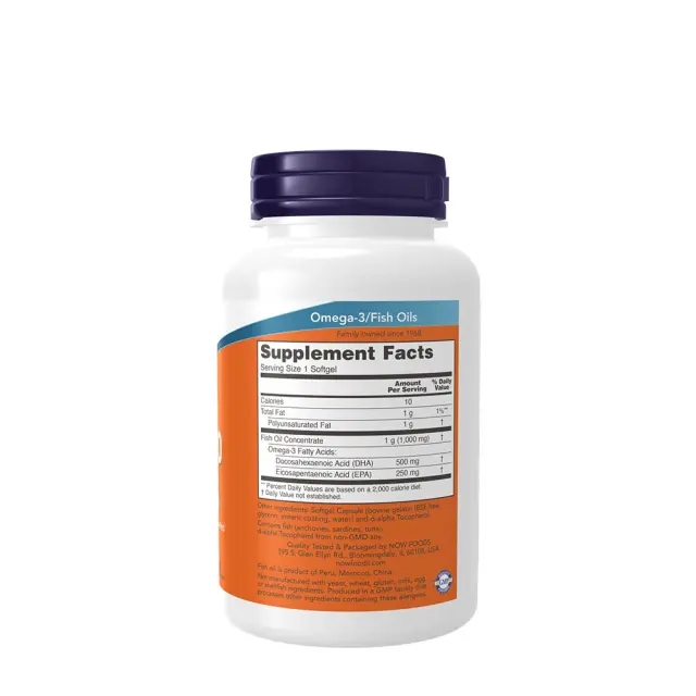 Now Foods DHA-500, Double Strength Softgels 90 Softgels 2