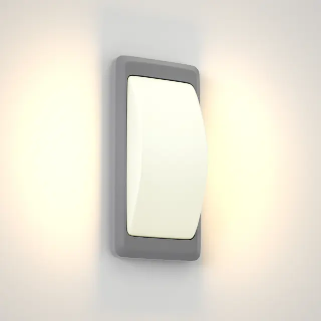 it-Lighting Wilson 2xG9 Outdoor Up-Down Wall Lamp Grey D:23cmx11cm (80202834) 2