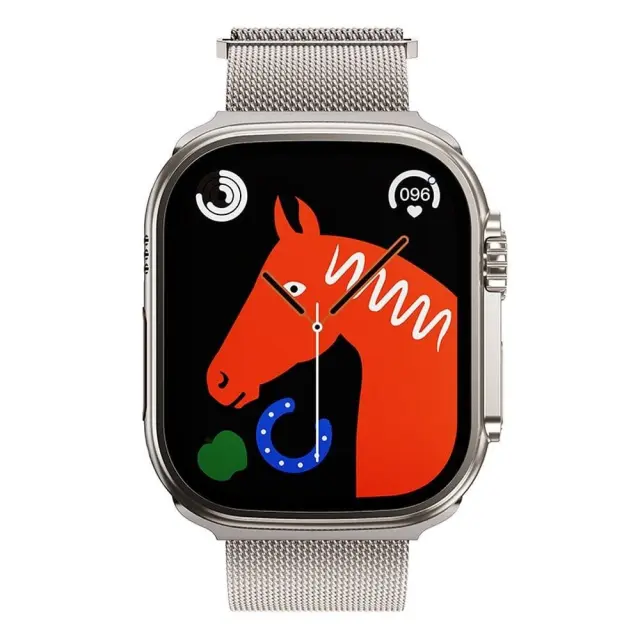 Hoco® AS101 Milanese Λουράκι για Apple Watch 38/40/41/42(Series 10/11/12)mm- Silver