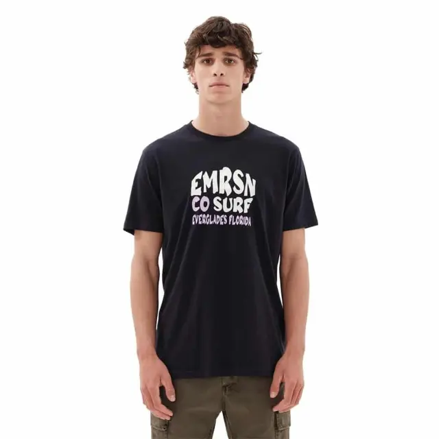 Emerson Men's S/S T-Shirt (231.EM33.08-Navy Blue) - Μπλέ
