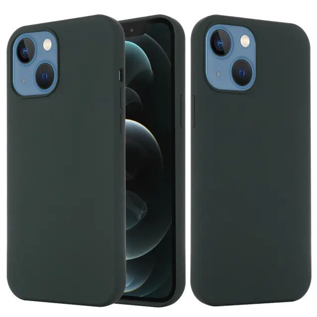 Θήκη Σιλικόνης με MagSafe για iPhone 13 mini-Dark Green OEM