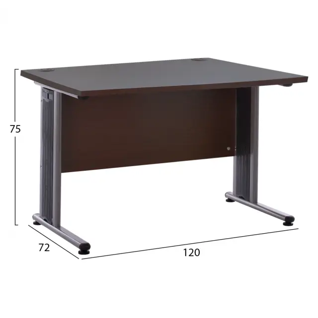 ΓΡΑΦΕΙΟ ΕΠΑΓΓΕΛΜΑΤΙΚΟ FB92044.02 WENGE 120X72X75 εκ. 2
