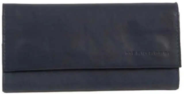 Mario Rossi Καπνοθήκη Γνήσιο Δέρμα - Μεγάλη Φάκελος Navy Blue (12544BL)