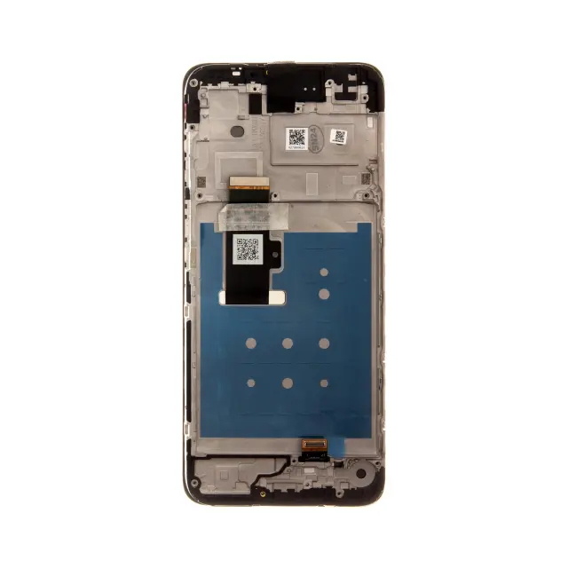Motorola G13 LCD Display + Touch Unit + Front Cover Black (Service Pack) 2